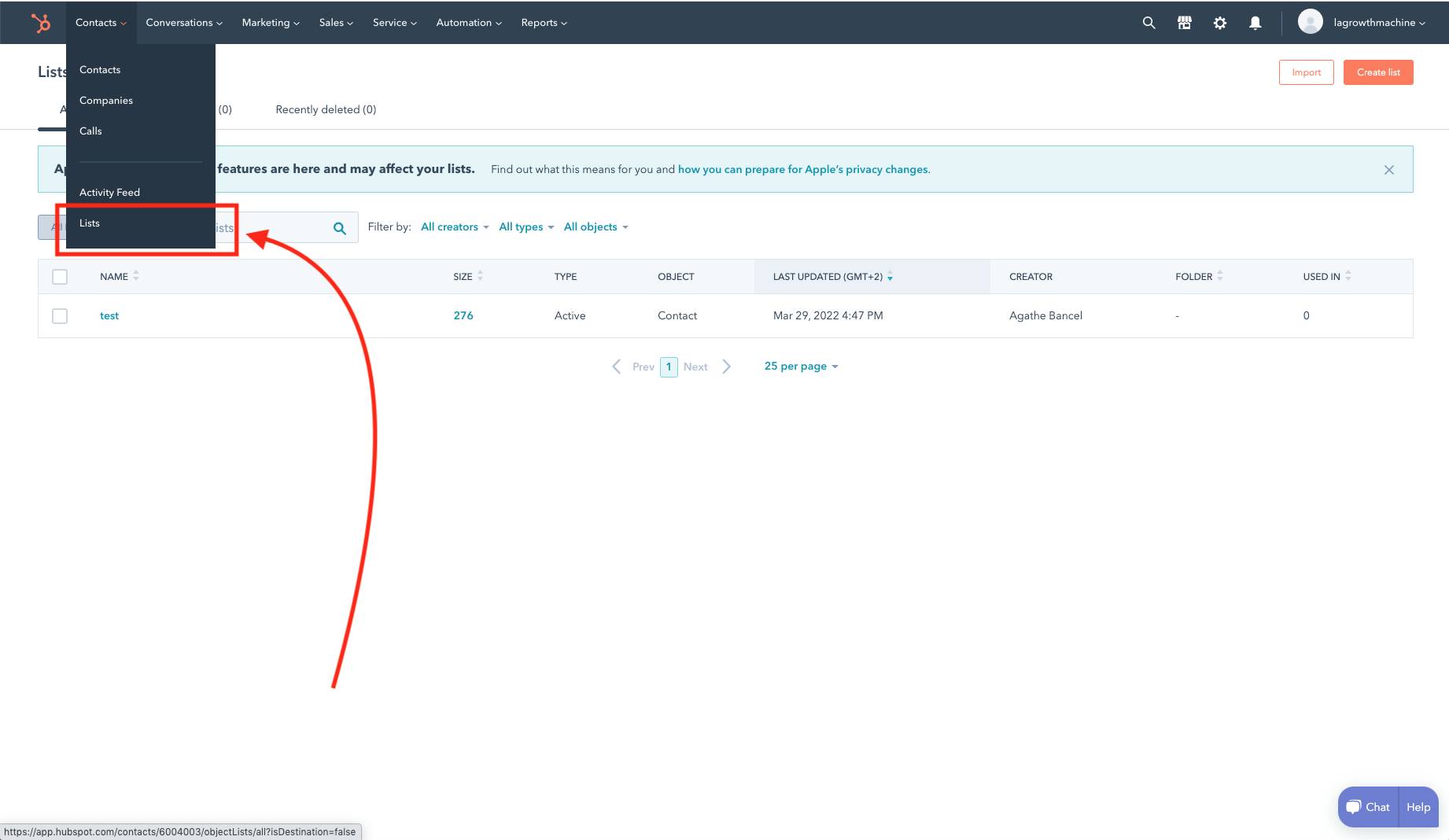 How to build Dynamic Lists on Hubspot with Linkedin + Email data?