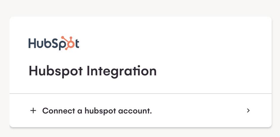 Ativar a sincronização de CRM entre La Growth Machine e HubSpot