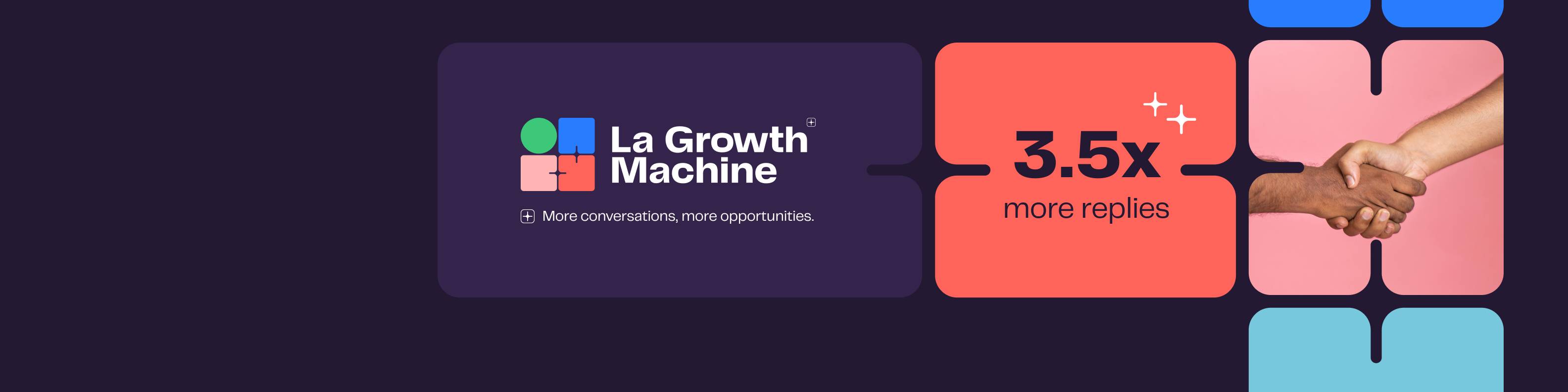 Nouvelle identité La Growth Machine