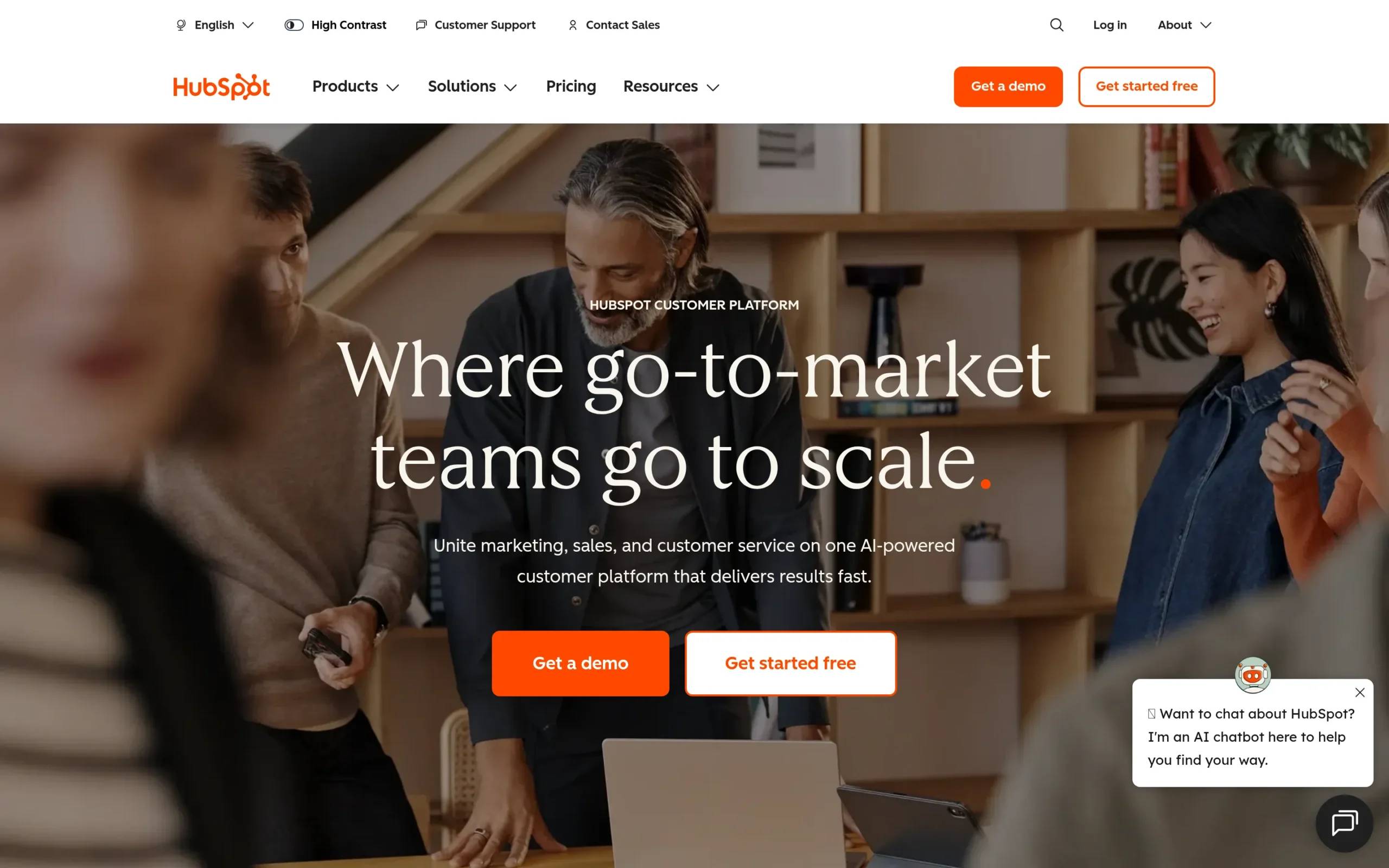 HubSpot Sales Hub outreach platform