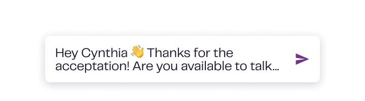 Type in your message