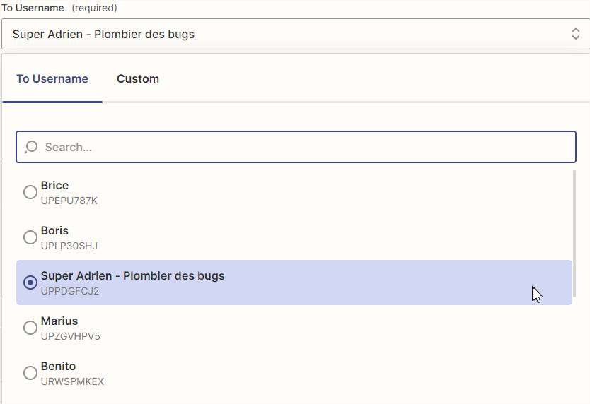 Zapier slack use case 4